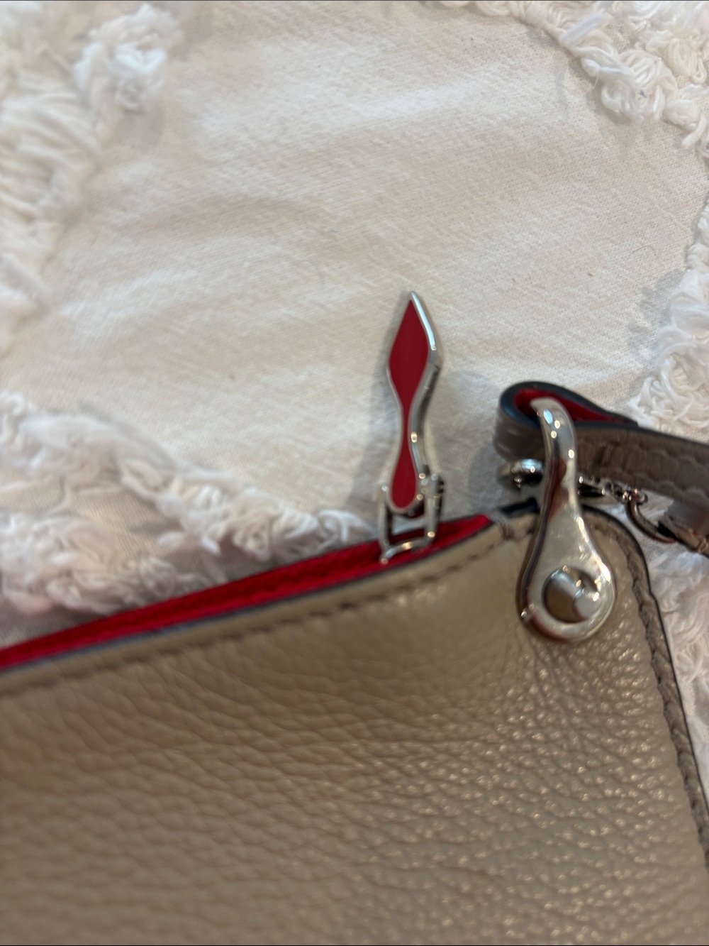 Christian Louboutin Pouchette Wristlet - Picture 4 of 7